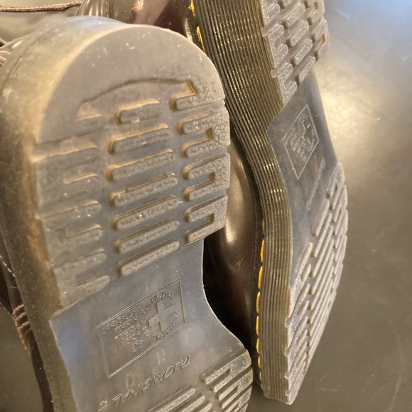 Dr. Martin The Original All Leather 1460 boots Brown Sz 7 Y2K 90’s - Picture 9 of 11